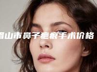 眉山市鼻子疤痕手术价格(价目)全新火热上线-眉山市鼻子疤痕手术需要费用多少呢