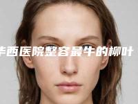 华西医院整容最牛的柳叶形硅胶隆鼻医生
