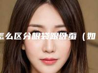 怎么区分眼袋跟卧蚕(如何区分眼袋和卧蚕眼)